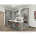 New model gray plywood hanging cabinets for kitchen